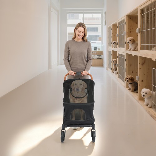 Easy fold dog stroller large - dog, &